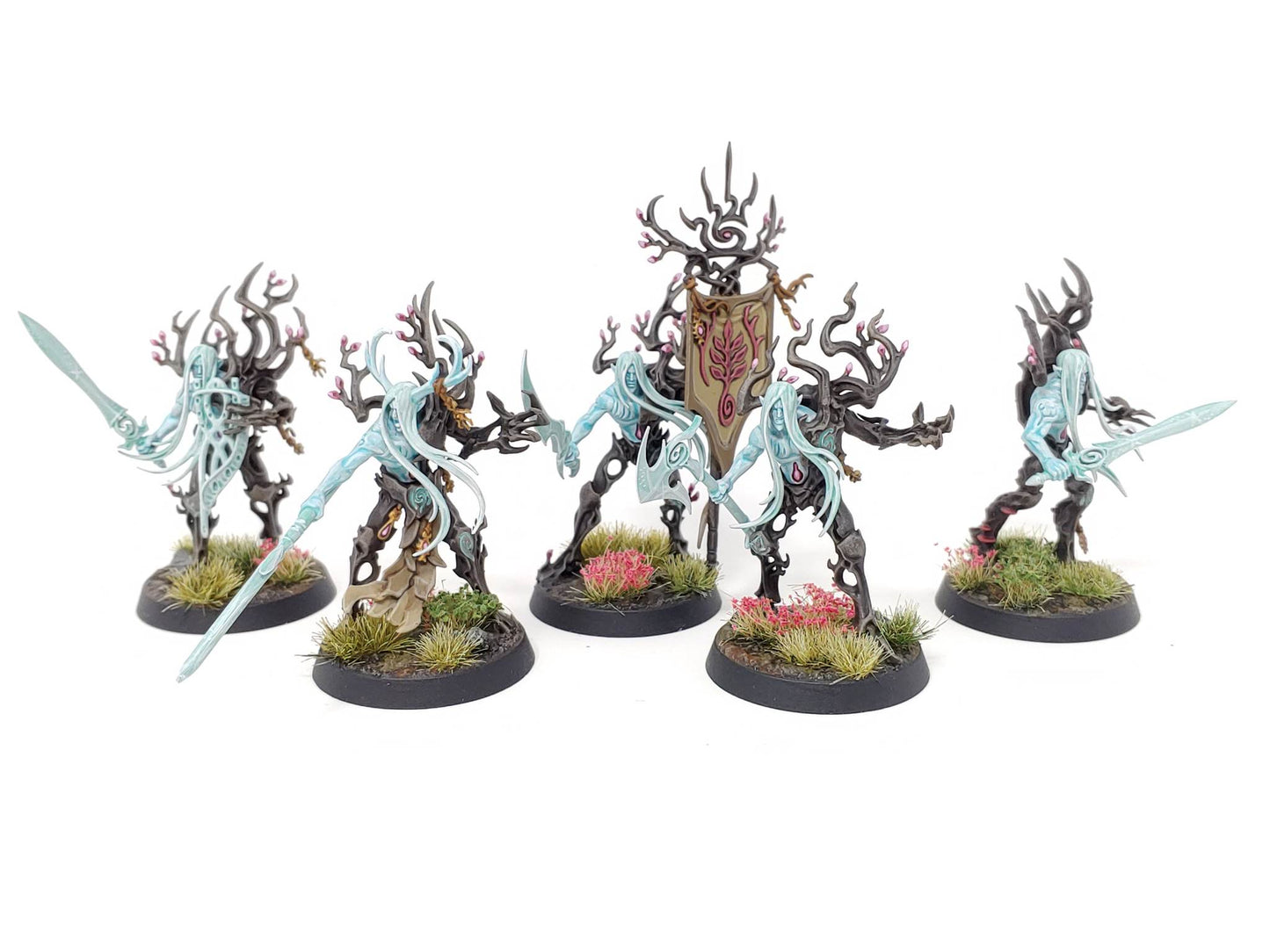 Warhammer Age of Sigmar: Tree-Revenants (Well Painted)