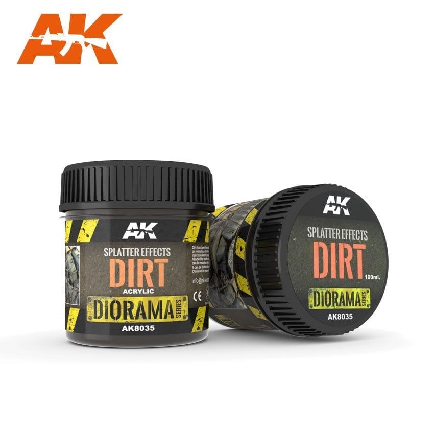 AK Interactive Splatter Effects - Dirt