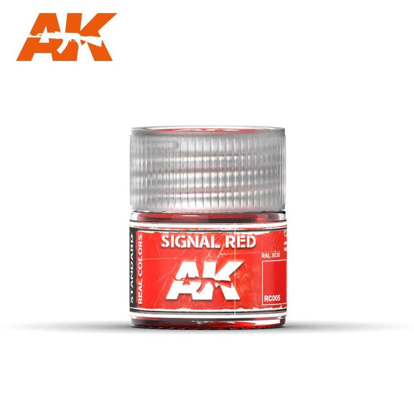 AK Interactive Real Colors Signal Red 10ml