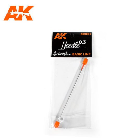 AK Interactive Airbrush Basic Line 0.3mm Needle