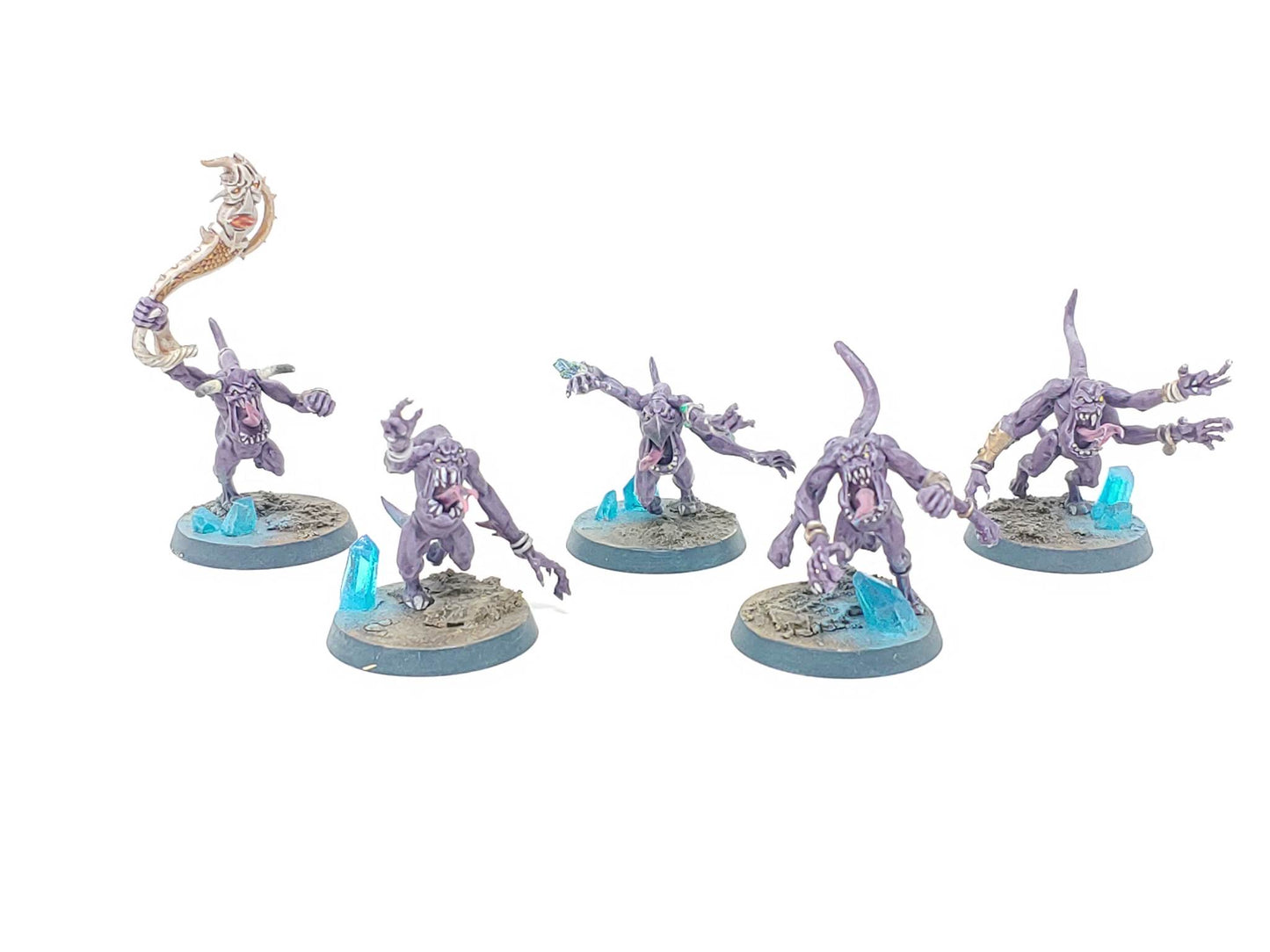Warhammer Age of Sigmar/Warhammer 40,000: Pink Horrors of Tzeentch (Well Painted)