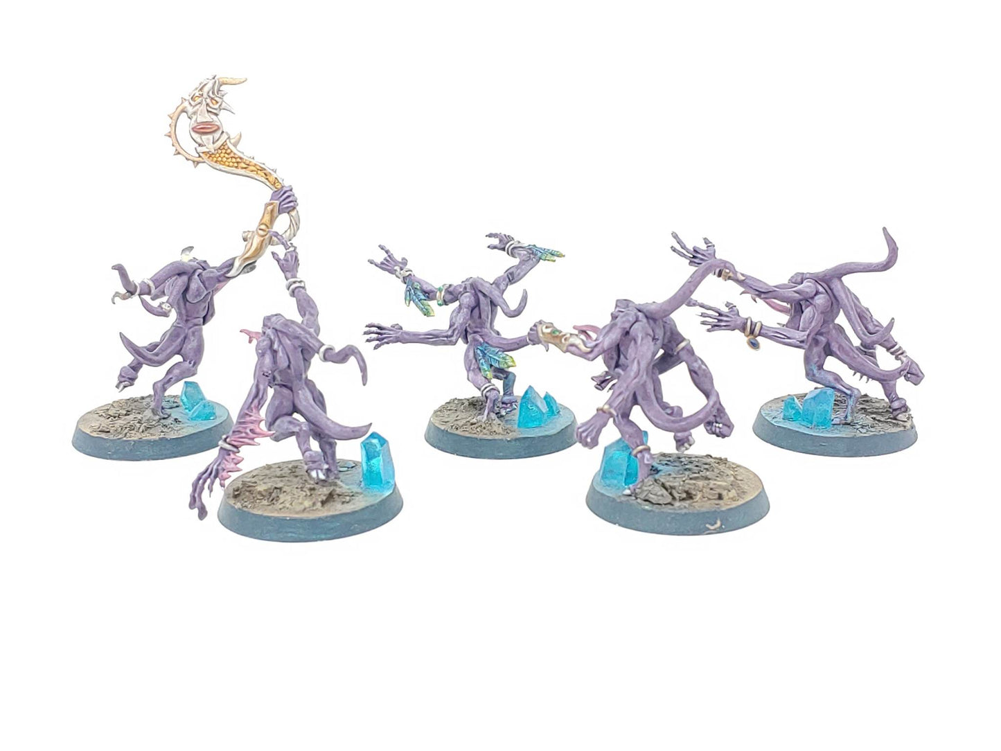 Pink Horrors of Tzeentch (Well Painted)