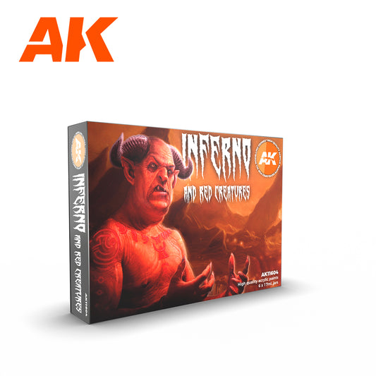 AK Interactive 3G Inferno and Red Models Set