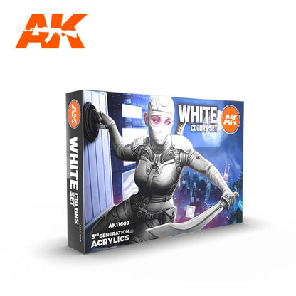 AK Interactive 3G White Set