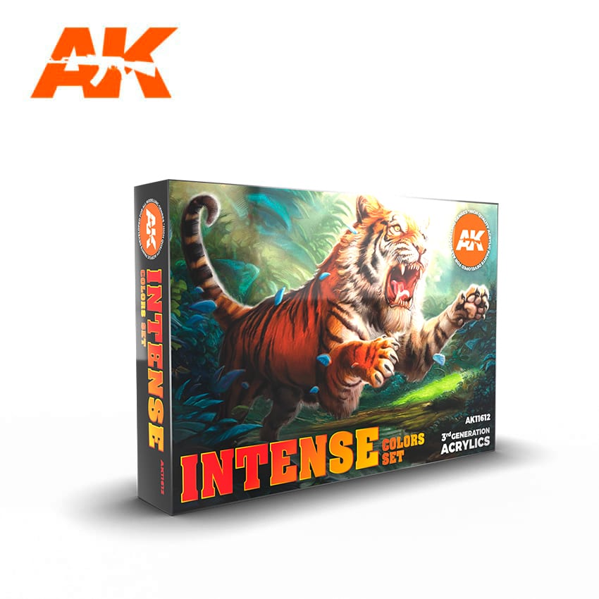 AK Interactive Intense Colors Set