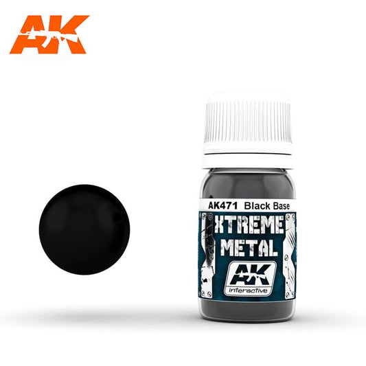 AK Interactive Xtreme Metal: Black Base