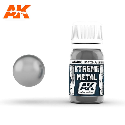 AK Interactive Xtreme Metal: Matte Aluminium