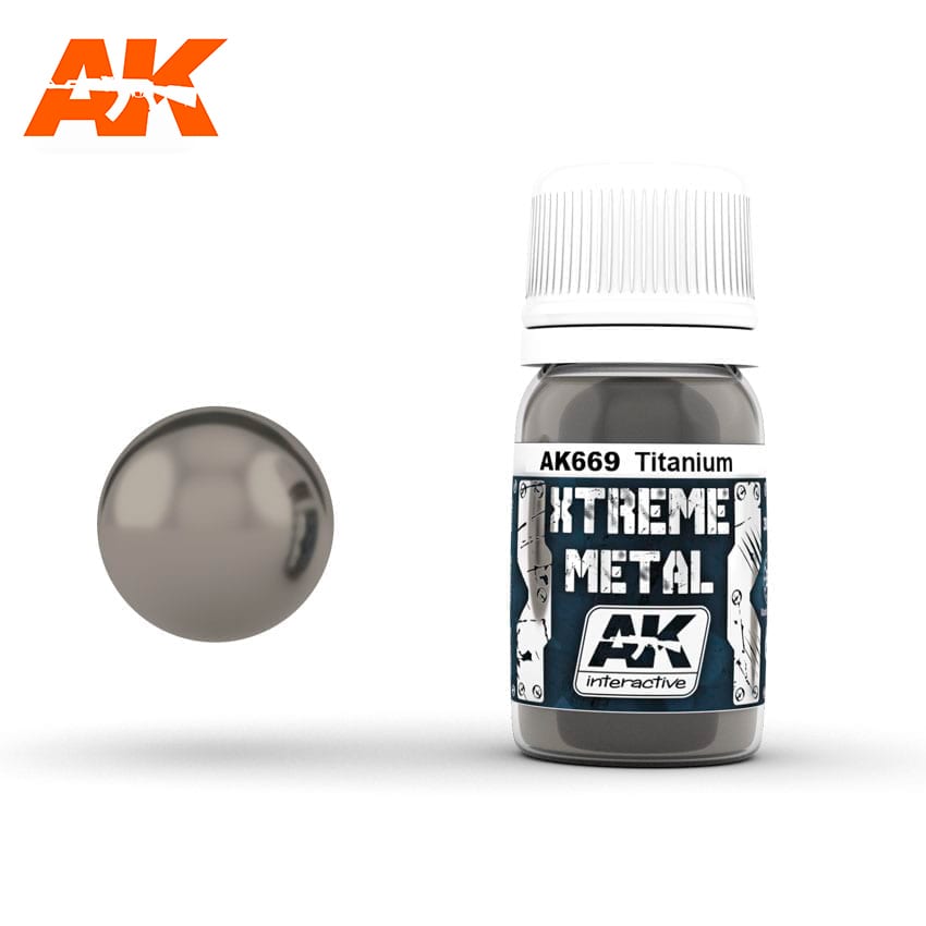 AK Interactive Xtreme Metal: Titanium