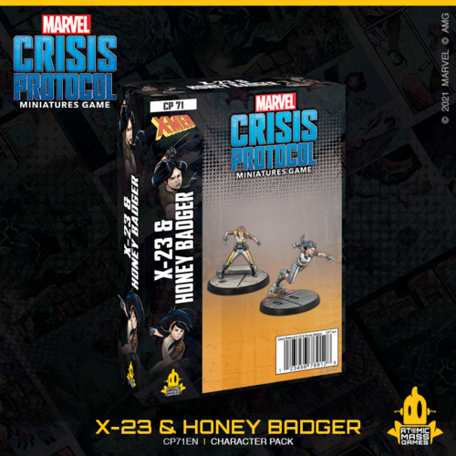 X-23 & Honey Badger Character Pack