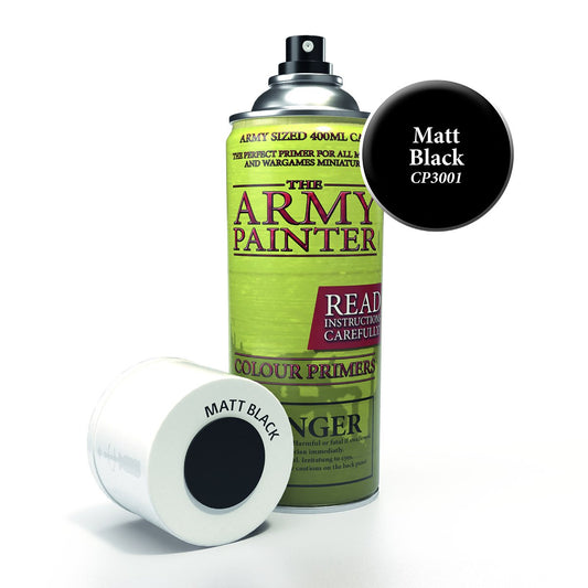 Army Painter: Matt Black Colour Primer