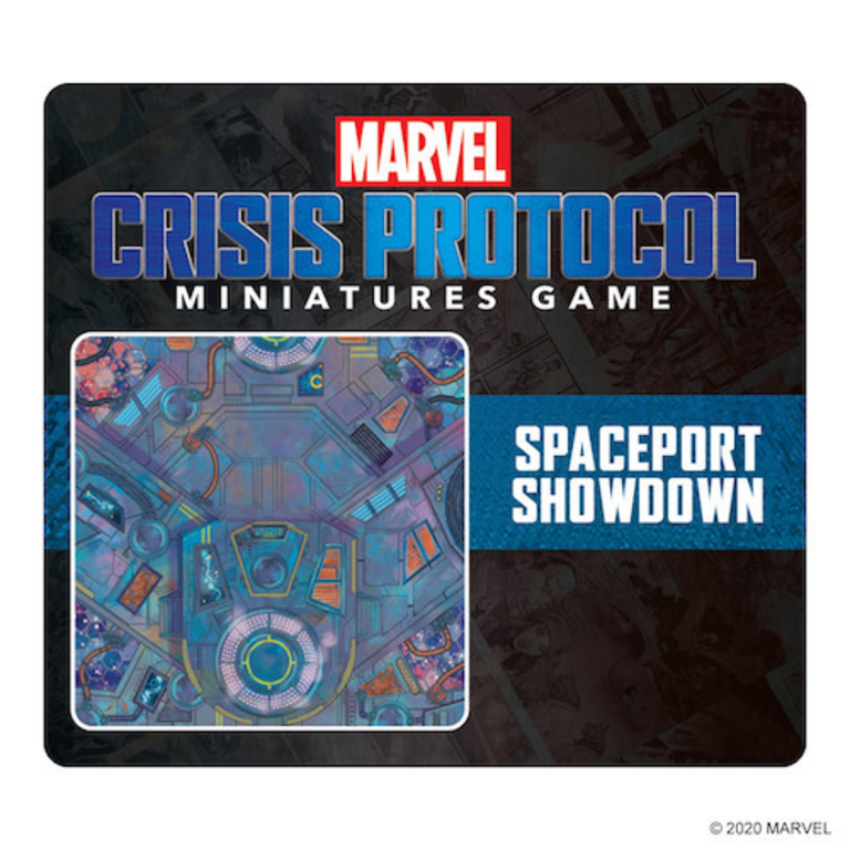 Marvel Crisis Protocol: Playmat Spaceport Showdown