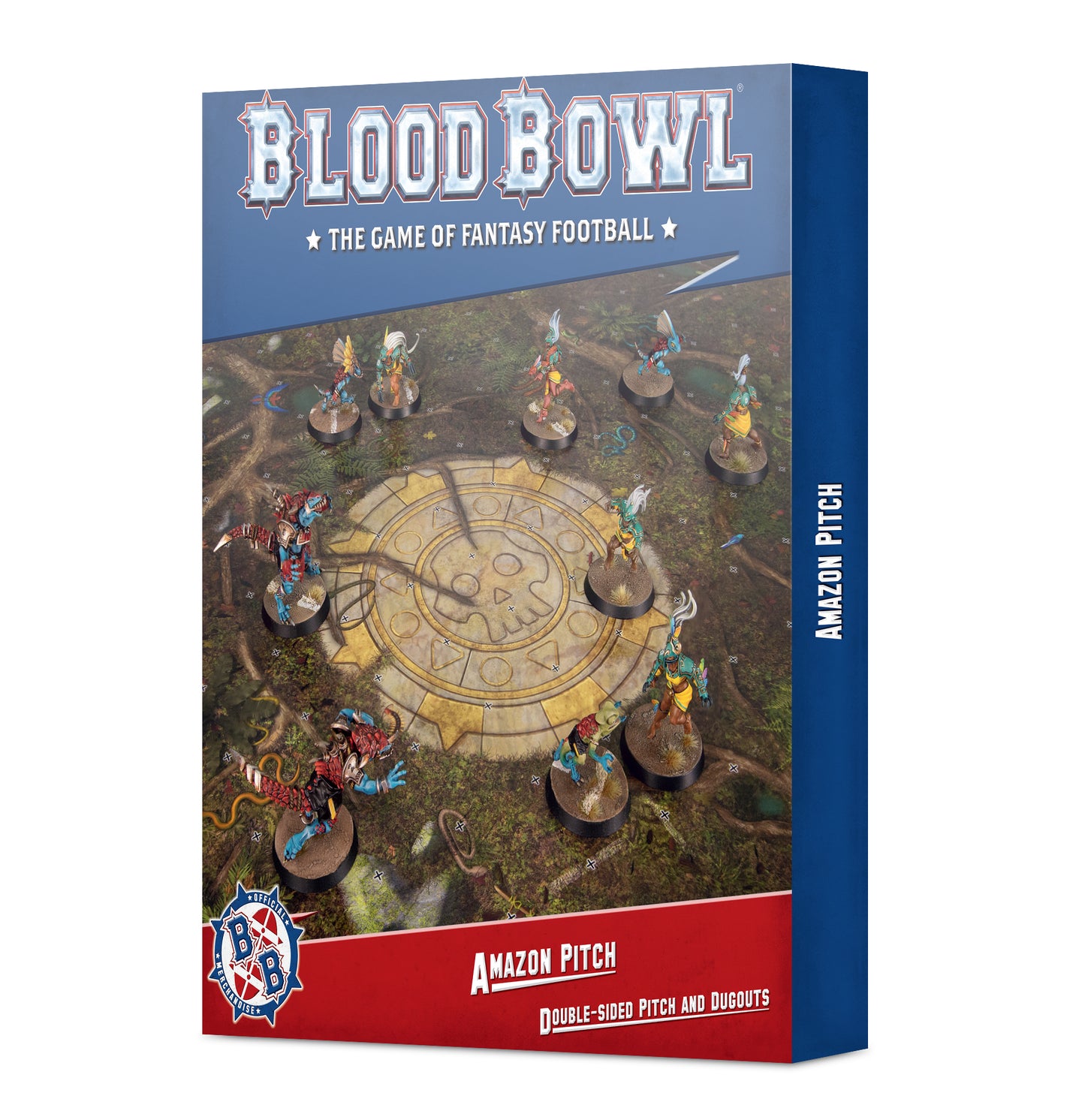 Blood Bowl: Amazon Team Pitch & Dughouts