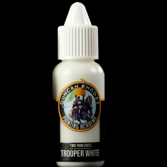 Two Thin Coats: Trooper White
